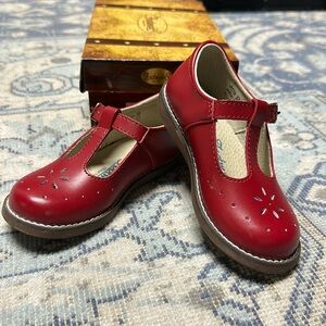 Footmates Sherry Leather T-Bar Mary Jane